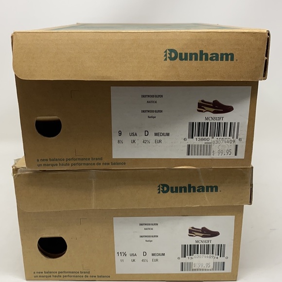 Dunham Driftwood Nautical slip on Boat shoes - Picture 7 of 7